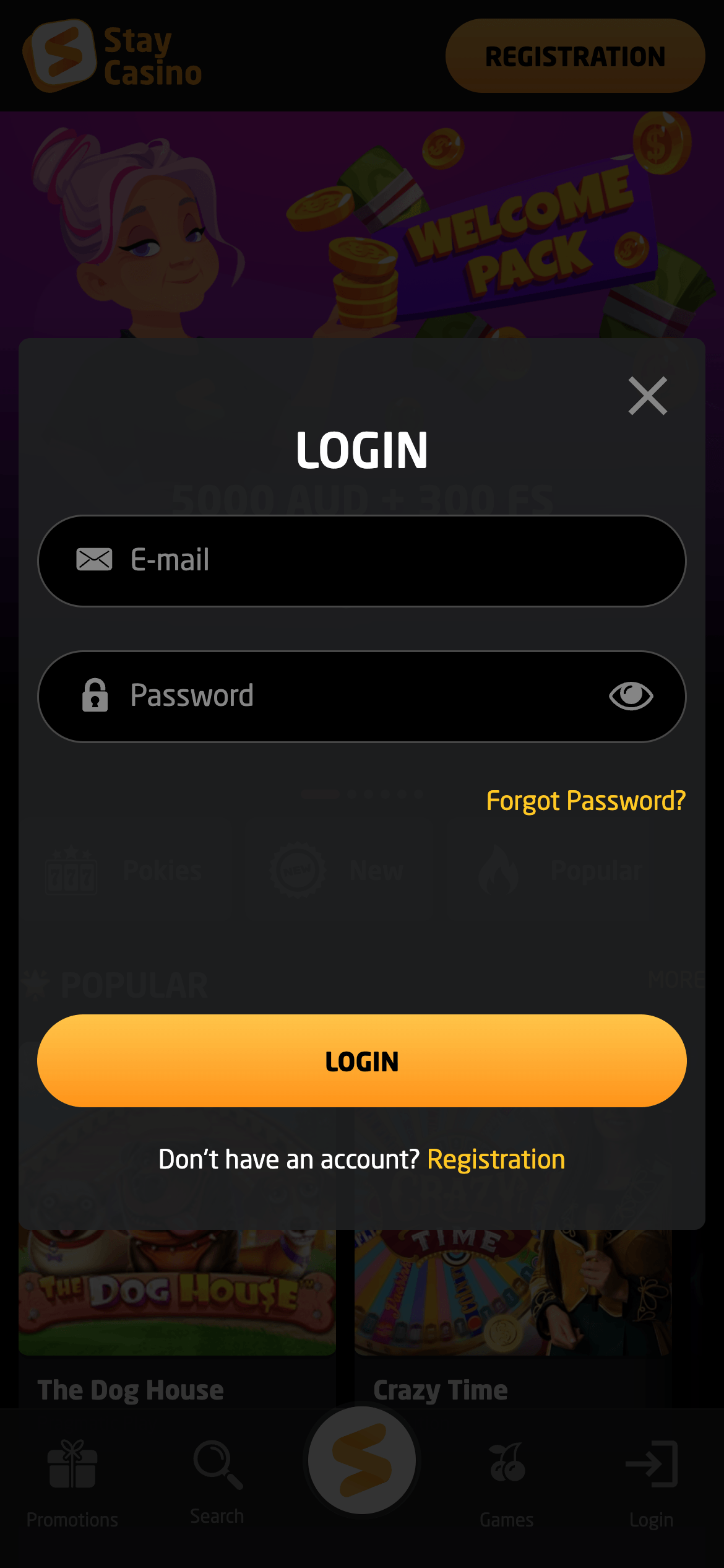 Stay Casino Login